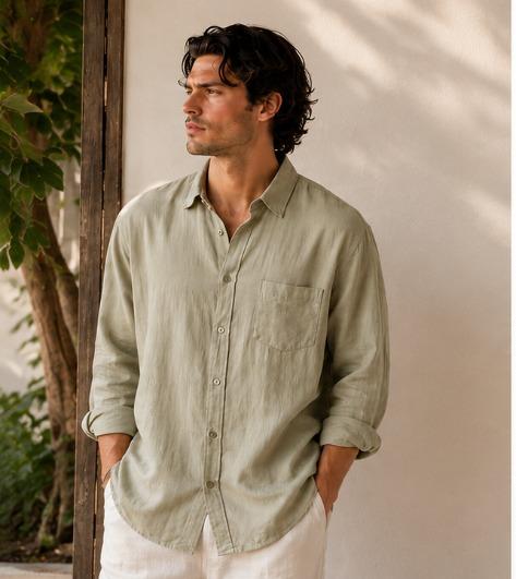 Men's Linen Shirt